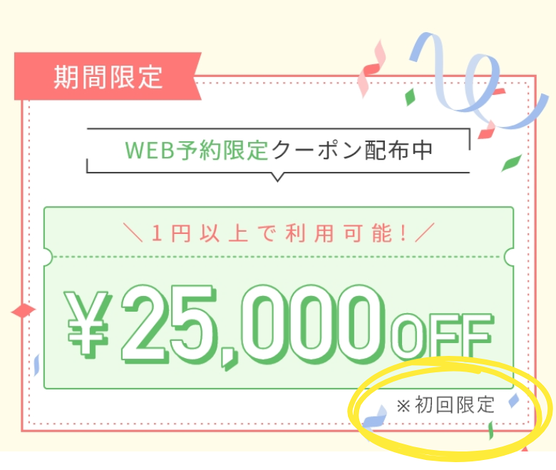 TCBクーポン条件・初回限定
