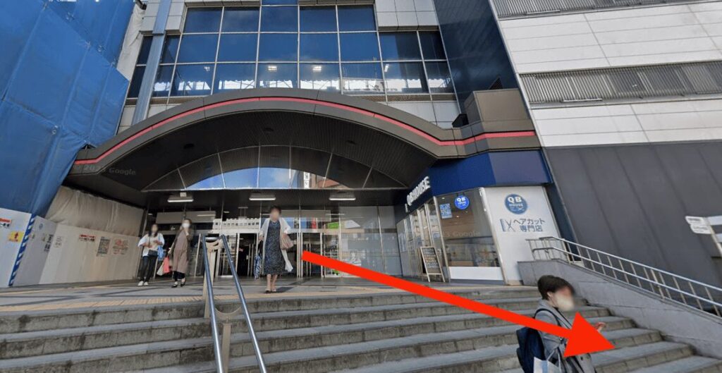 JR札幌駅北口通路出入り口