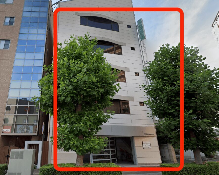 東京ノーストクリニック高崎院外観