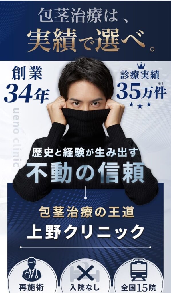 上野クリニックWeb予約キャンペーンページ