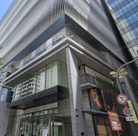 クリニックフォア心斎橋院が入っているPARCO外観