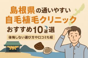 県の自毛植毛クリニックおすすめ10選を後悔しない選び方とあわせて紹介