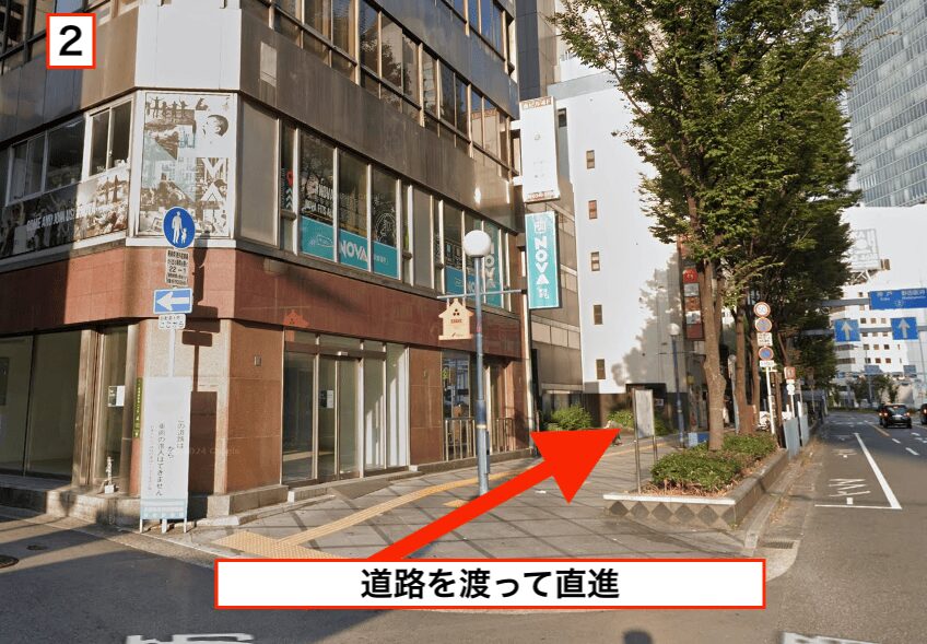 親和クリニック大阪院への道２