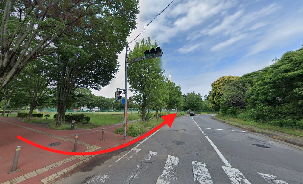 つくば中央公園出口