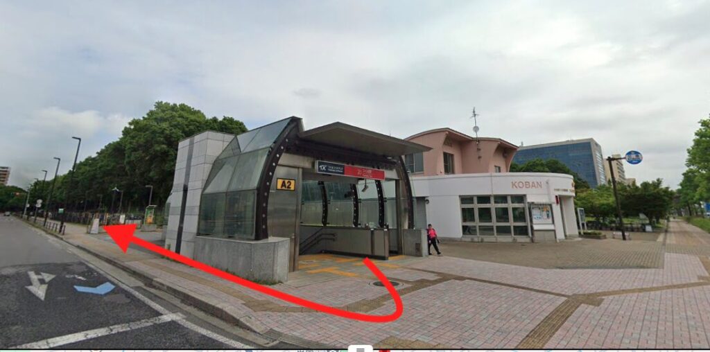 つくばエクスプレスつくば駅20番出口